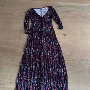 A Pea in the Pod long maternity dress